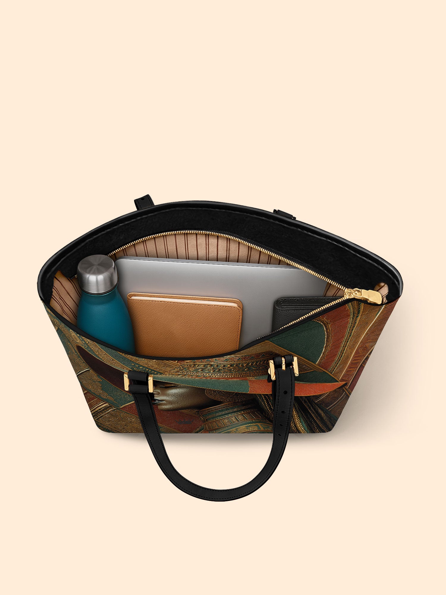 Sable Code Sleek Leather Tote QR0TV029