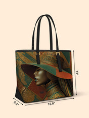 Sable Code Sleek Leather Tote QR0TV029