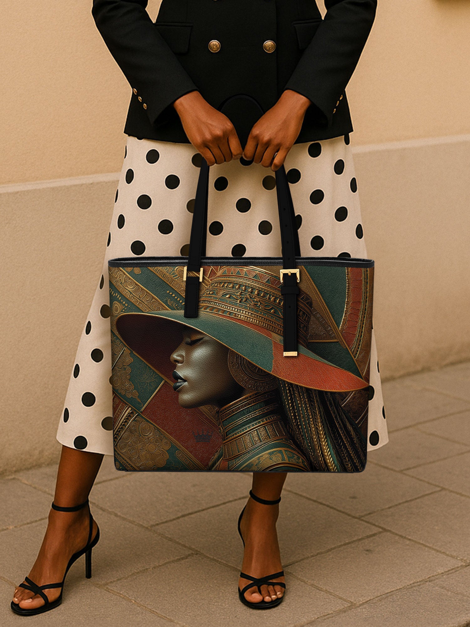 Sable Code Sleek Leather Tote QR0TV029