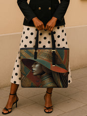 Sable Code Sleek Leather Tote QR0TV029