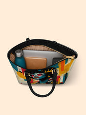 Sassy Starlet Sleek Leather Tote QR0HH033