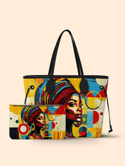 Afrobeat Pulse Classic Shopper Tote QR0XD314