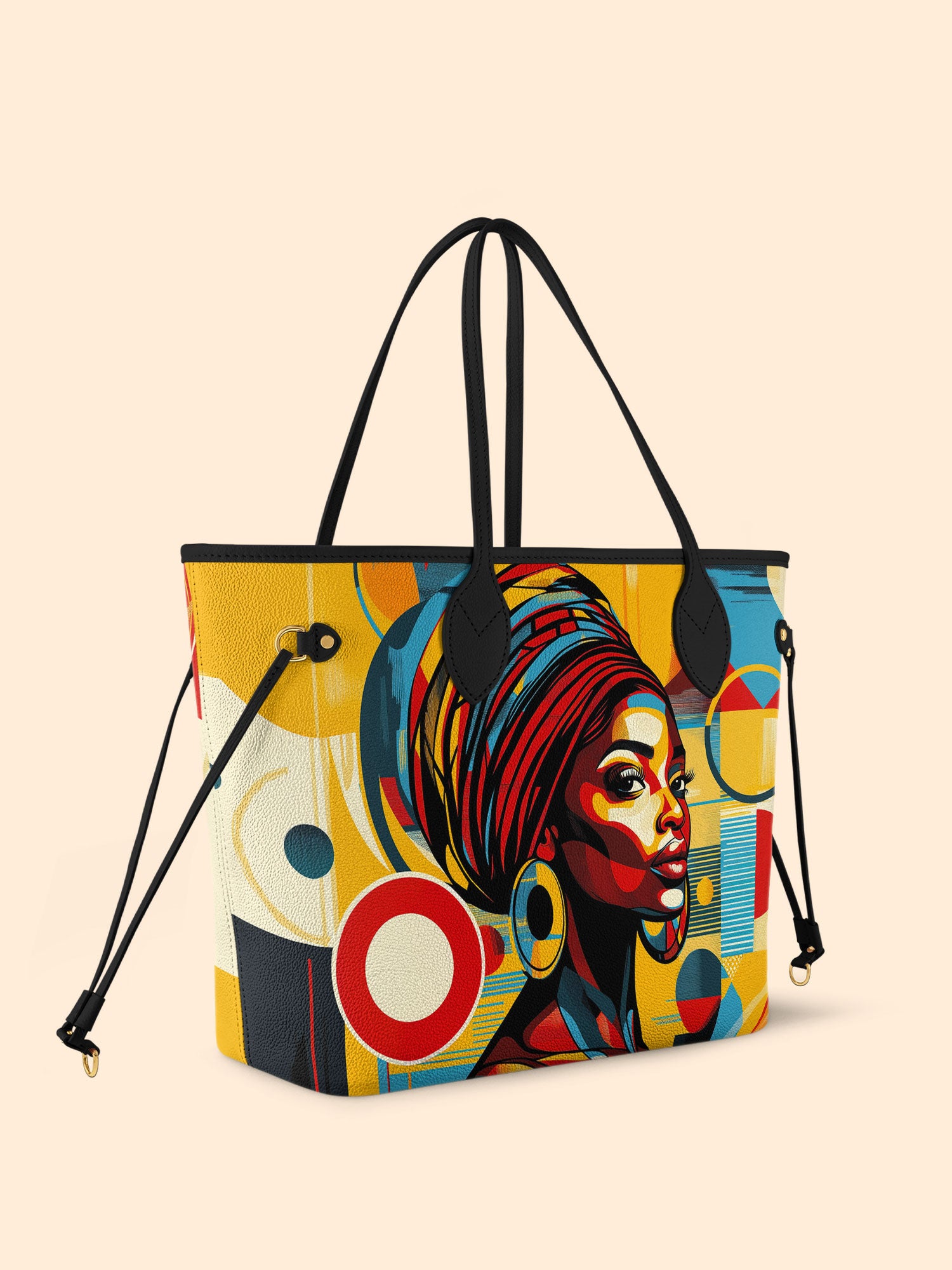 Afrobeat Pulse Classic Shopper Tote QR0XD314