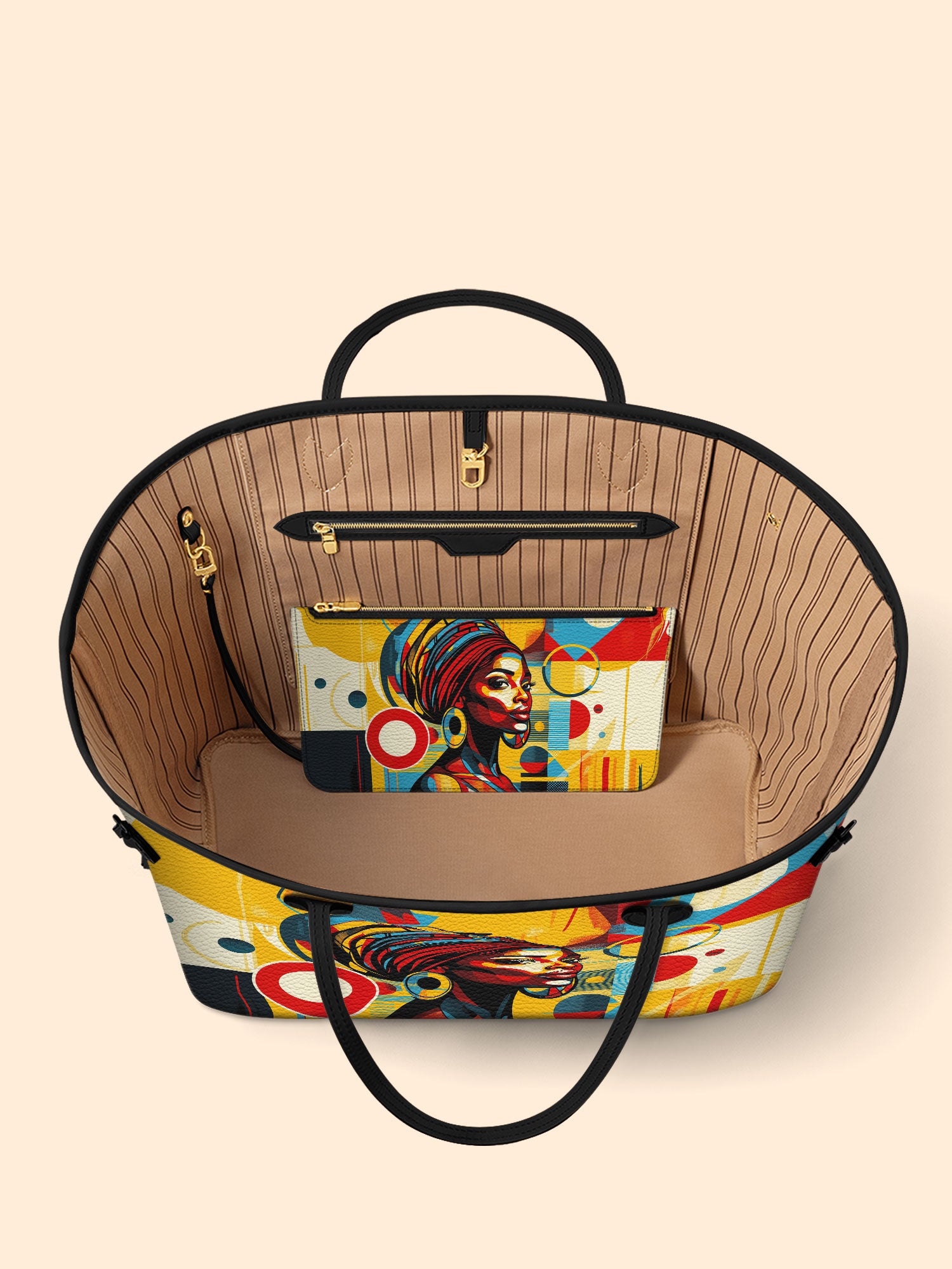 Afrobeat Pulse Classic Shopper Tote QR0XD314