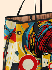 Afrobeat Pulse Classic Shopper Tote QR0XD314
