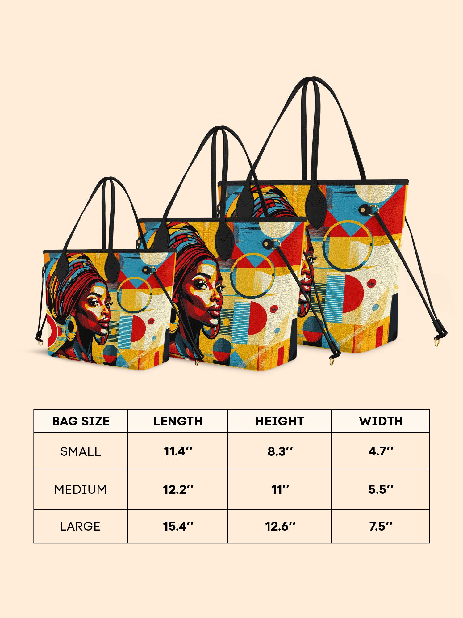 Afrobeat Pulse Classic Shopper Tote QR0XD314