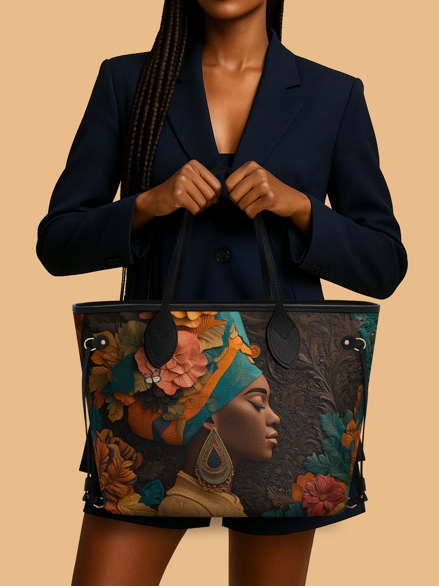 Blooming Beauty Classic Shopper Tote QR0HH038