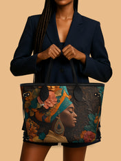 Blooming Beauty Classic Shopper Tote QR0HH038