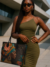 Blooming Beauty Classic Shopper Tote QR0HH038