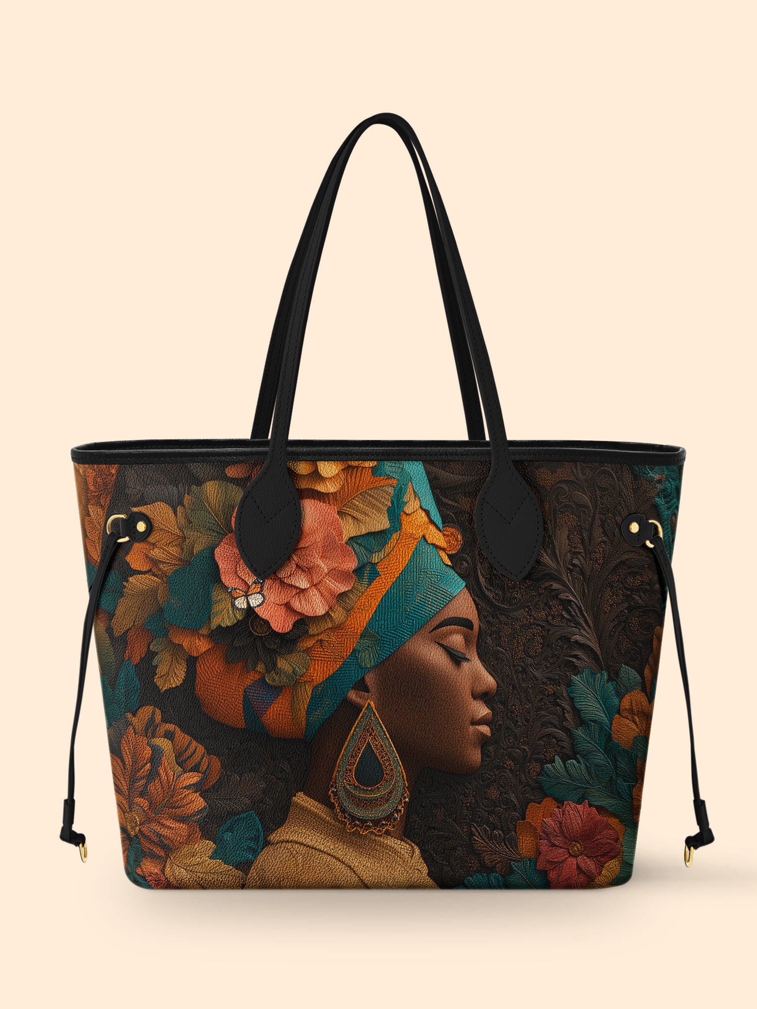 Blooming Beauty Classic Shopper Tote QR0HH038