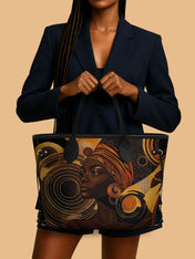 Celestial Rhythm Classic Shopper Tote QR0XD316