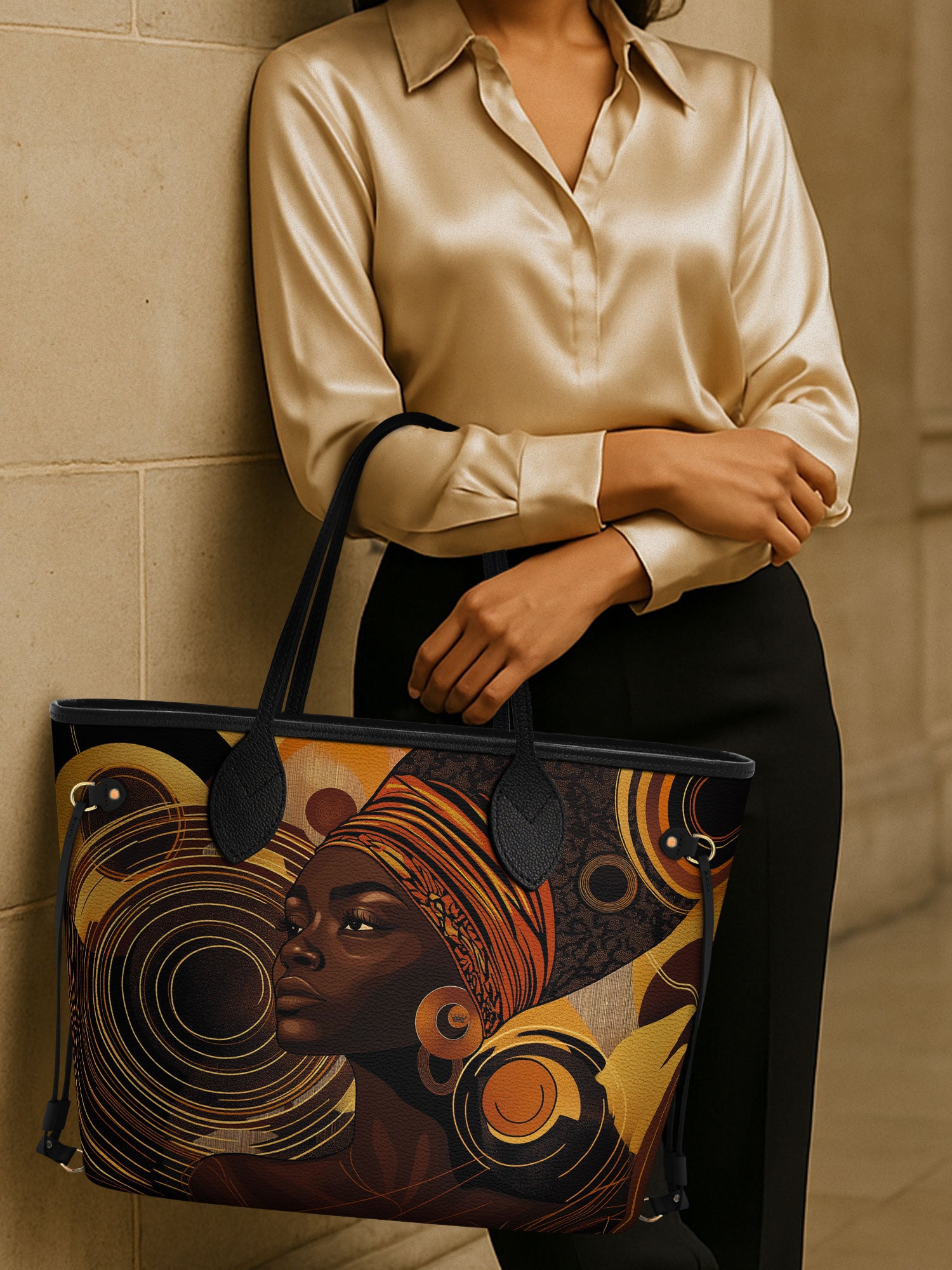 Celestial Rhythm Classic Shopper Tote QR0XD316