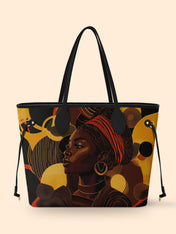 Ebony Beauty Classic Shopper Tote QR0XD315