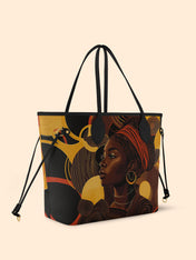 Ebony Beauty Classic Shopper Tote QR0XD315