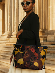 Ebony Beauty Classic Shopper Tote QR0XD315