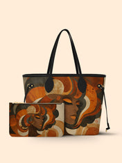 Ebony Echo Classic Shopper Tote QR0HH043