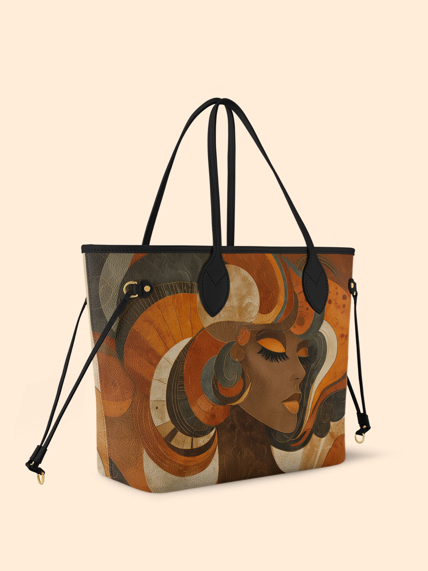 Ebony Echo Classic Shopper Tote QR0HH043