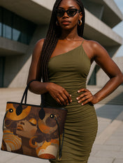 Rustic Queen Classic Shopper Tote QR0HH044