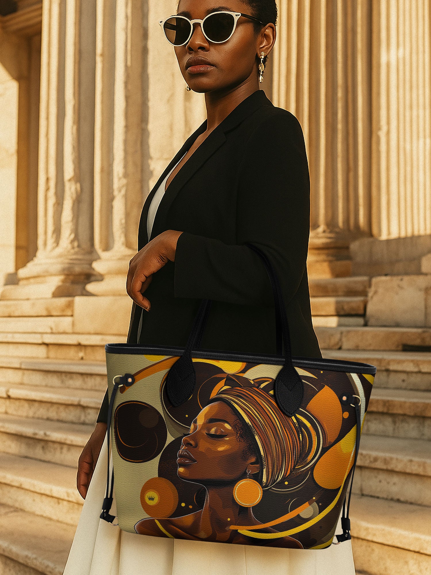 Solar Empress Classic Shopper Tote QR0XD319