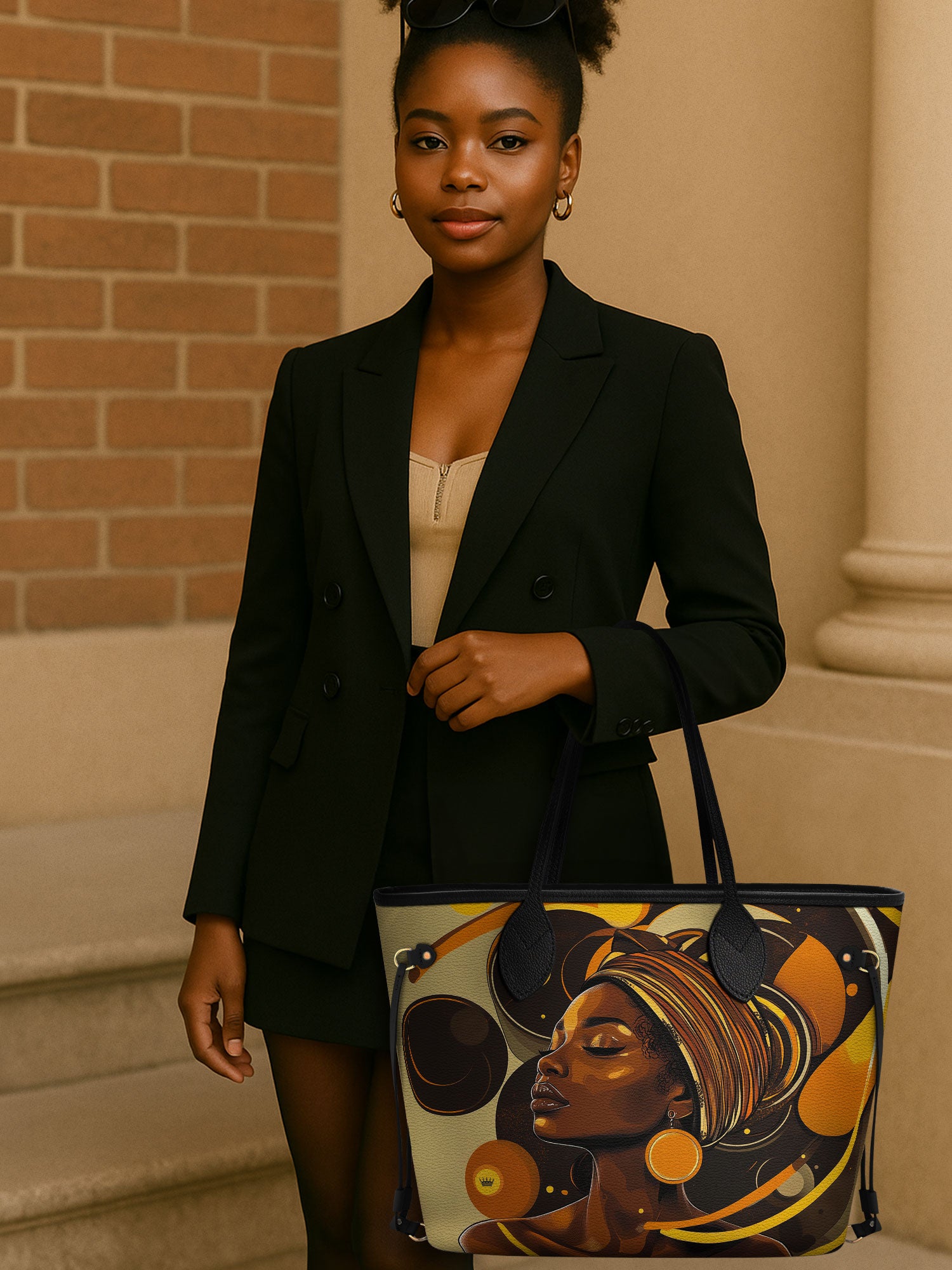 Solar Empress Classic Shopper Tote QR0XD319