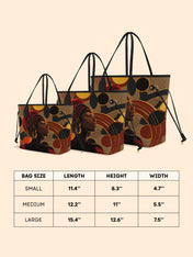 Velvet Galaxy Classic Shopper Tote QR0XD321