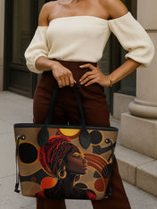 Velvet Galaxy Classic Shopper Tote QR0XD321