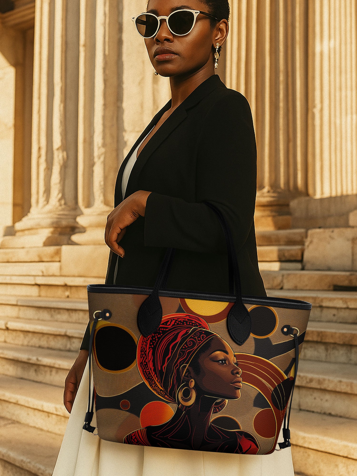 Velvet Galaxy Classic Shopper Tote QR0XD321