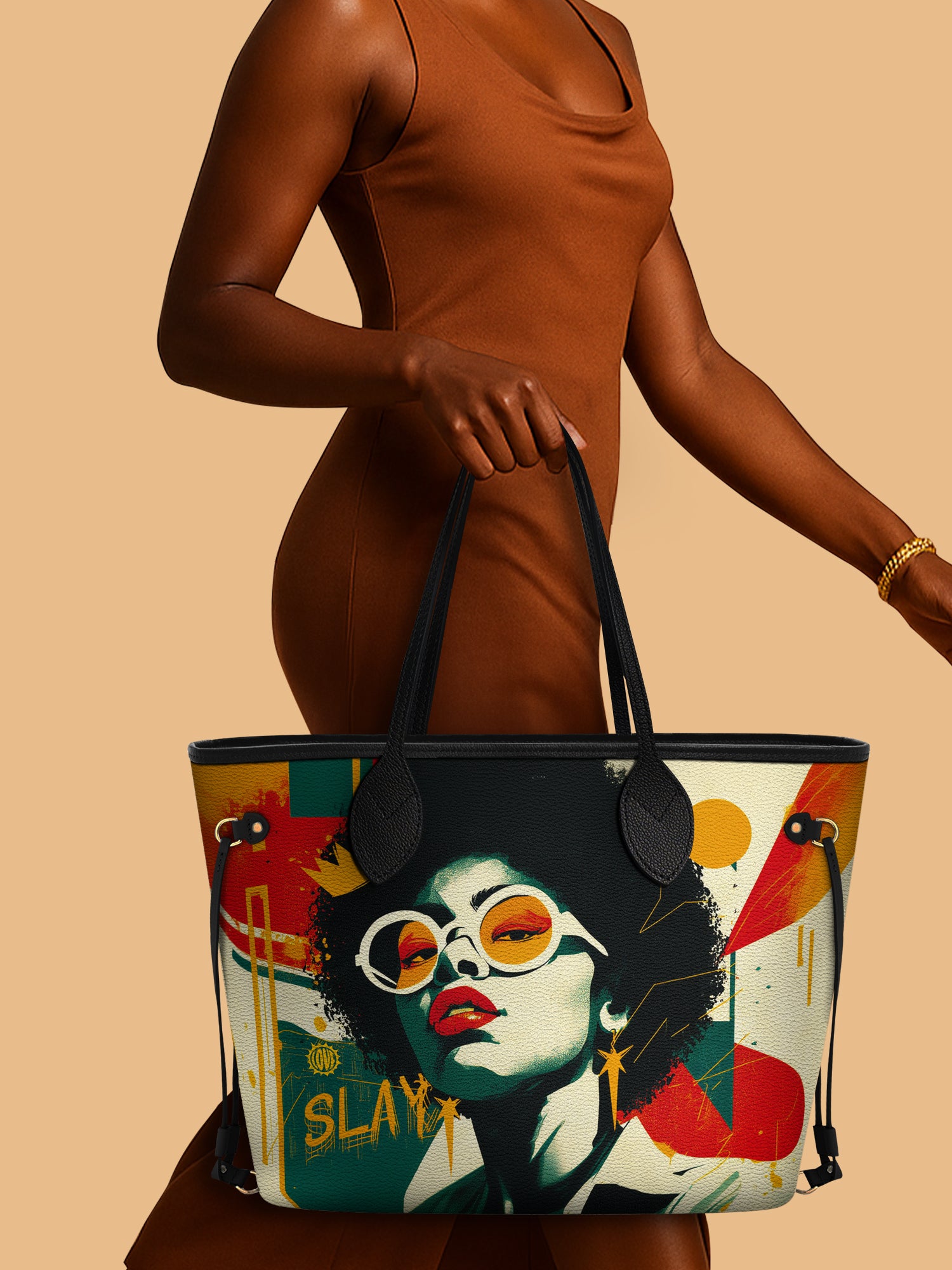 Vibrant Vixen Classic Shopper Tote QR0HH035