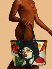 Vibrant Vixen Classic Shopper Tote QR0HH035