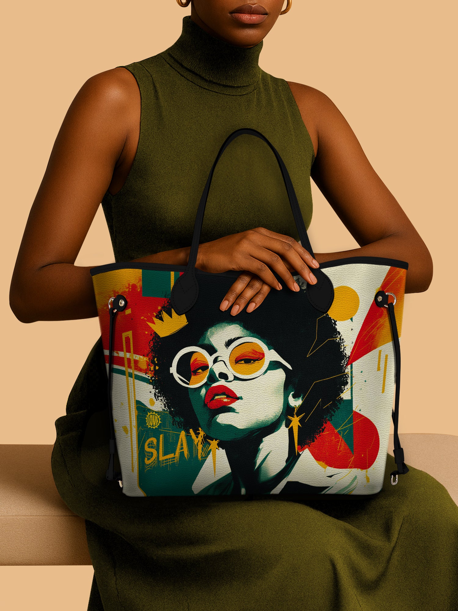 Vibrant Vixen Classic Shopper Tote QR0HH035