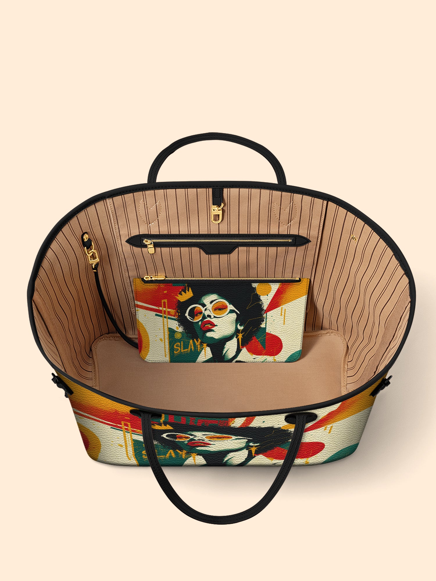 Vibrant Vixen Classic Shopper Tote QR0HH035
