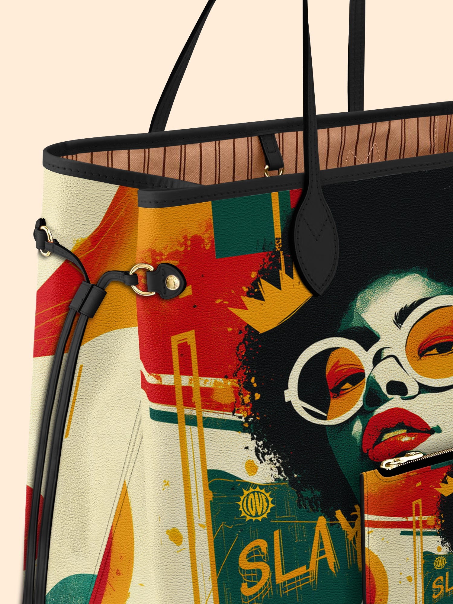 Vibrant Vixen Classic Shopper Tote QR0HH035