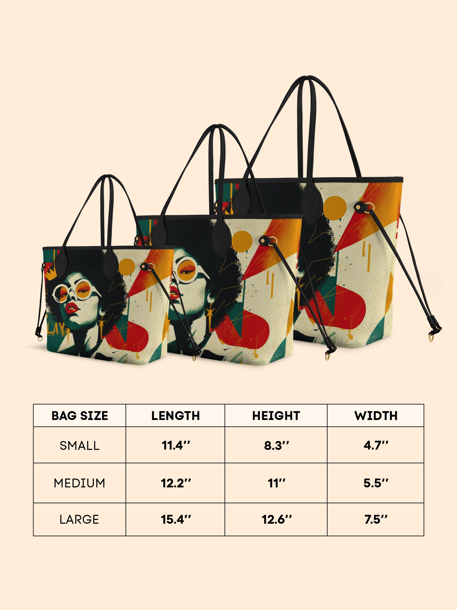 Vibrant Vixen Classic Shopper Tote QR0HH035