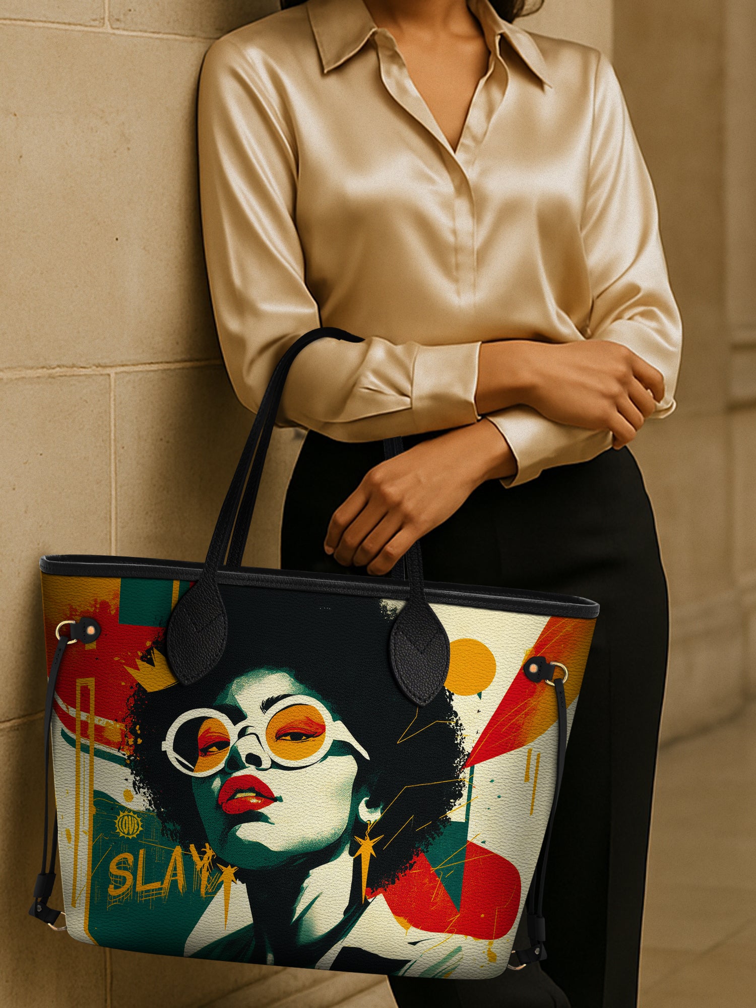 Vibrant Vixen Classic Shopper Tote QR0HH035