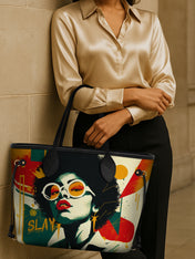 Vibrant Vixen Classic Shopper Tote QR0HH035