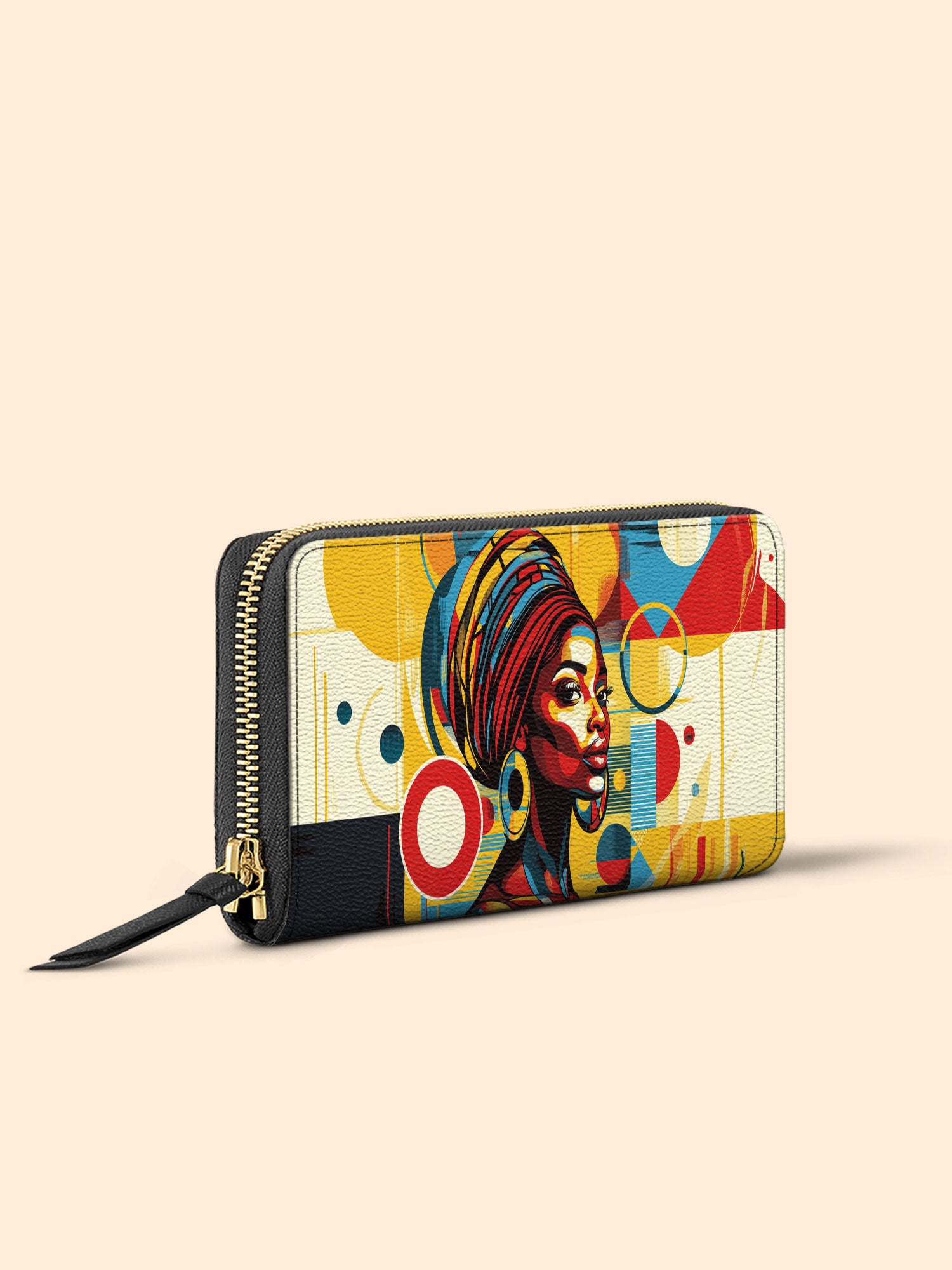 Afrobeat Pulse Slimline Zippy Wallet QR0XD322