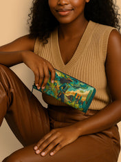 Cowgirl Vibes Slimline Zippy Wallet QR0TD102