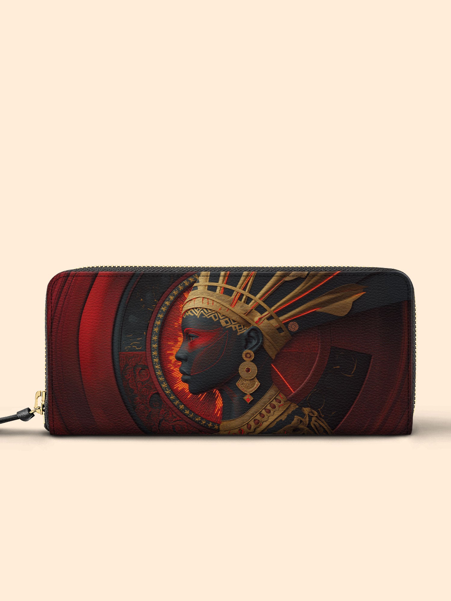 Rising Ember Slimline Zippy Wallet QR0TD100