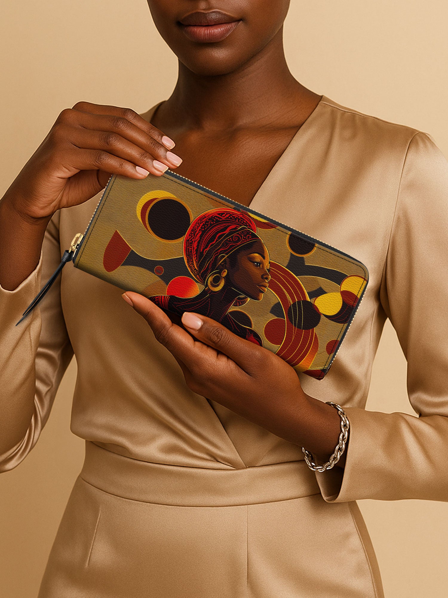 Velvet Galaxy Slimline Zippy Wallet QR0XD329