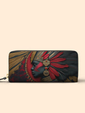 Burning Grace Slimline Zippy Wallet QR0TD098