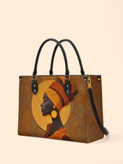 Obsidian Reverie Premium Leather Handbag QR0XD166