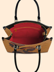 Solar Vein Premium Leather Handbag QR0XD167