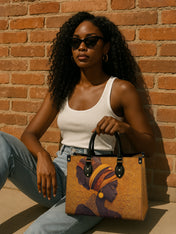 Solar Vein Premium Leather Handbag QR0XD167