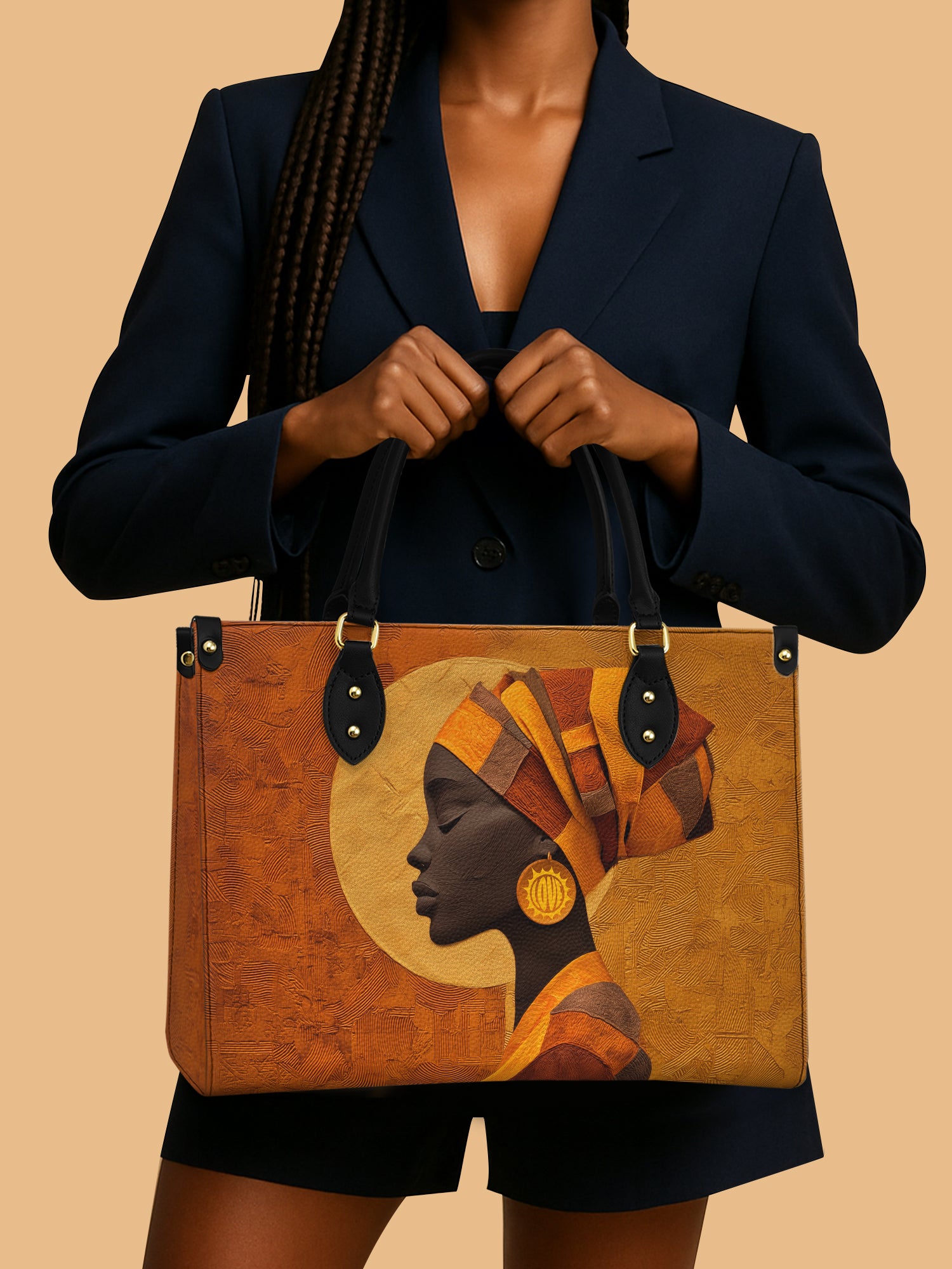 Terracotta Pulse Premium Leather Handbag QR0XD170