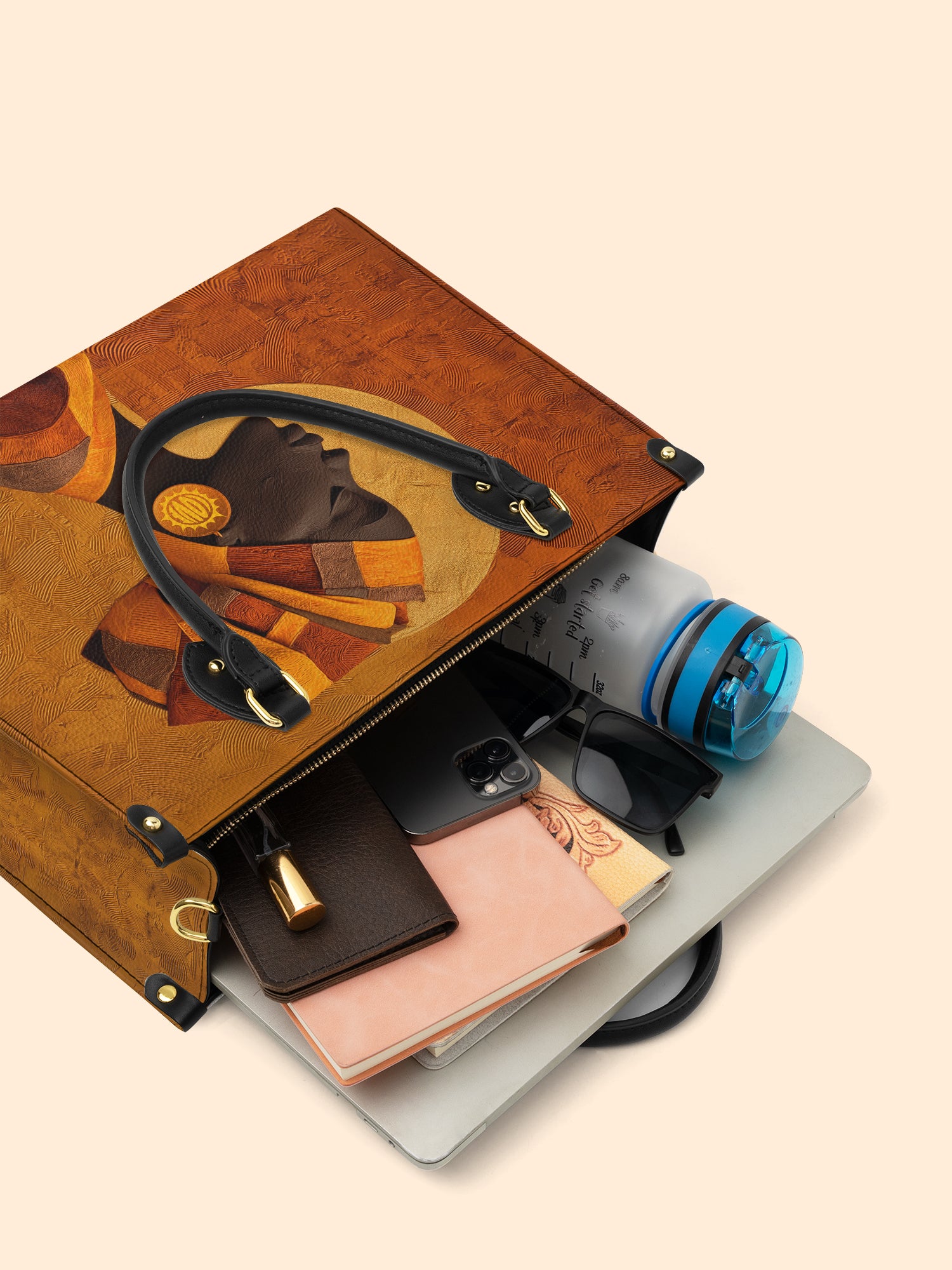 Terracotta Pulse Premium Leather Handbag QR0XD170