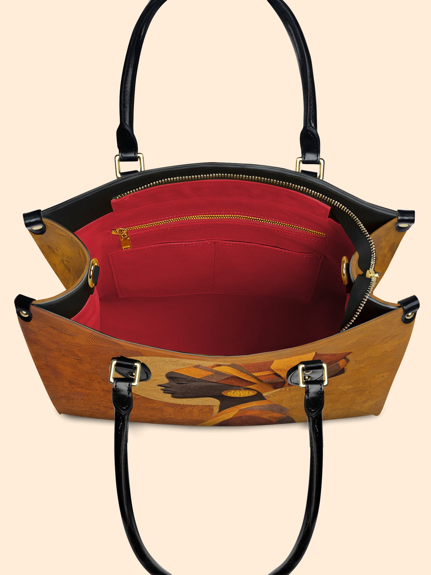 Terracotta Pulse Premium Leather Handbag QR0XD170