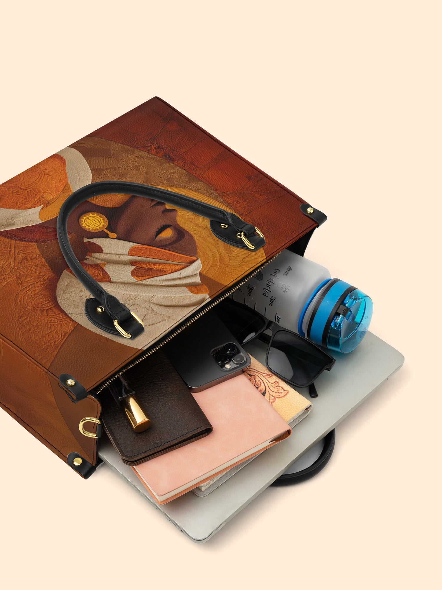 Velvet Oracle Premium Leather Handbag QR0XD171