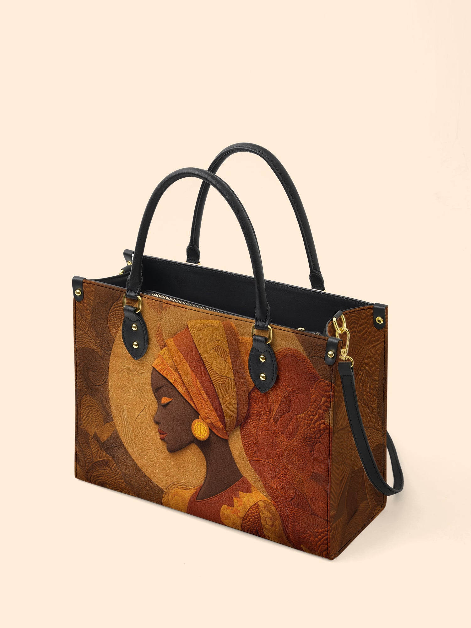 Wears The Silence Premium Leather Handbag QR0XD172