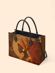 Wears The Silence Premium Leather Handbag QR0XD172