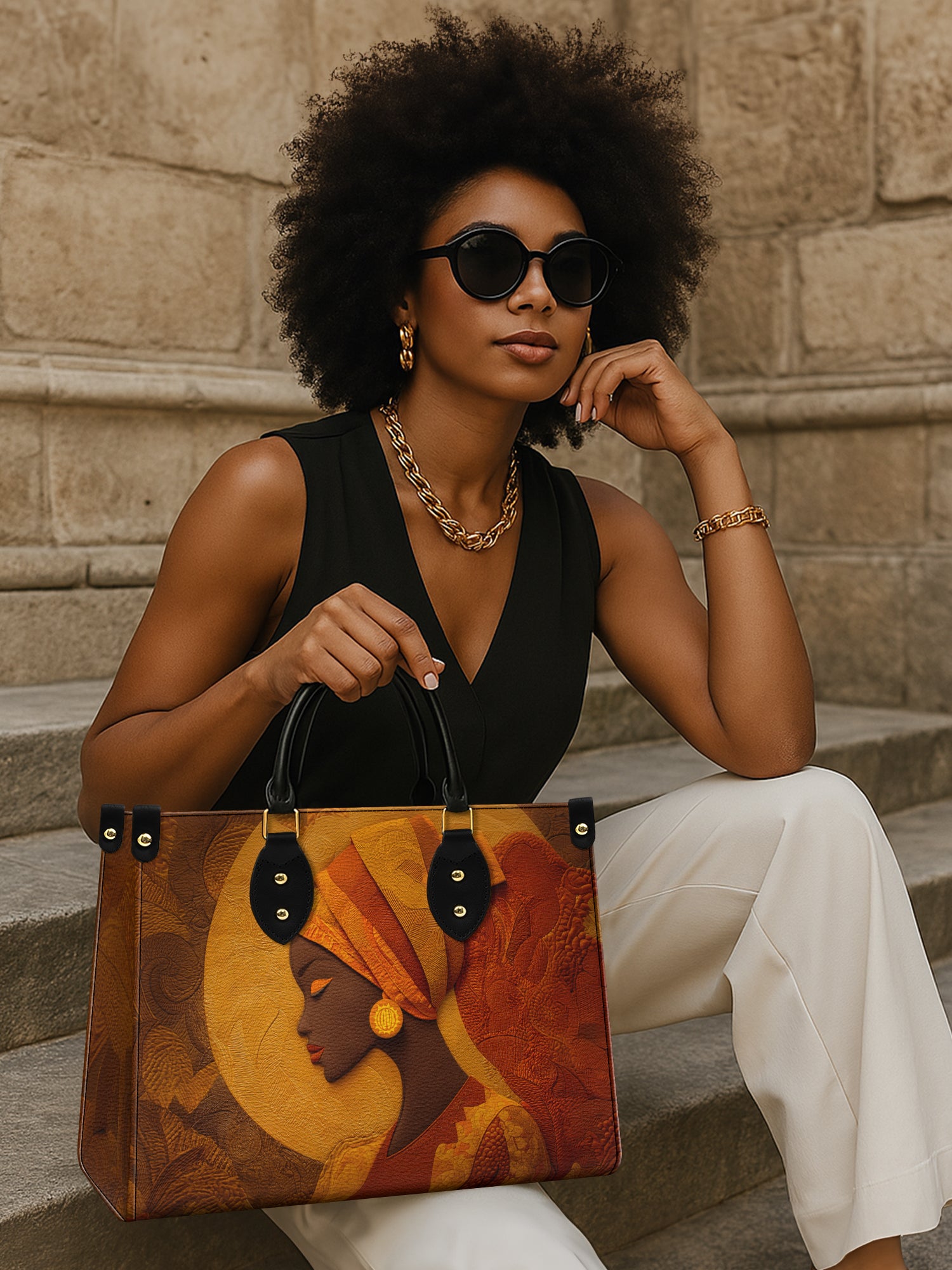 Wears The Silence Premium Leather Handbag QR0XD172